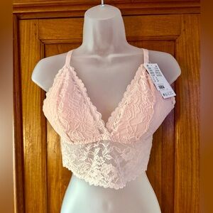 H&M Delicate Pink Lace Bralette